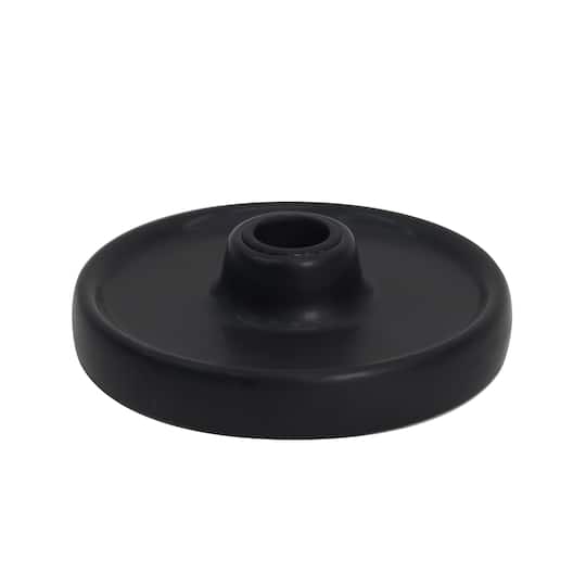 Michaels, 4.5" Black Taper Candle Holder by Ashland® – Category: Candle Holders